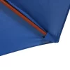 vidaXL Lawn & Garden* Parasol With Wooden Pole 118.1