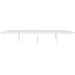 vidaXL Lawn & Garden* Party Tent 9.8'X39.4' Pe White