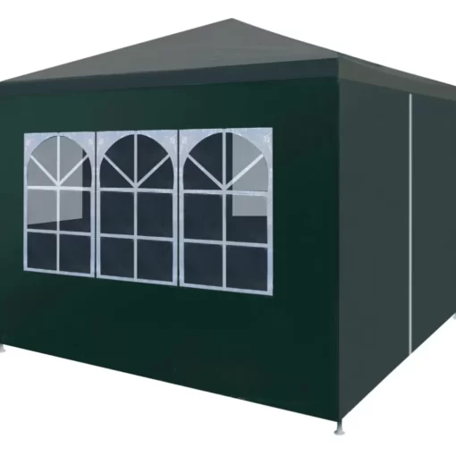 vidaXL Lawn & Garden* Party Tent 9.8'X9.8' Green