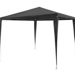 vidaXL Lawn & Garden* Party Tent Pe Anthracite 9.8'X9.8'