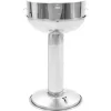 vidaXL Kitchen & Dining* Pedestal Charcoal Bbq Grill Stainless Steel