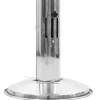 vidaXL Kitchen & Dining* Pedestal Charcoal Bbq Grill Stainless Steel