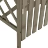 vidaXL Lawn & Garden* Pergola With Gate 45.7