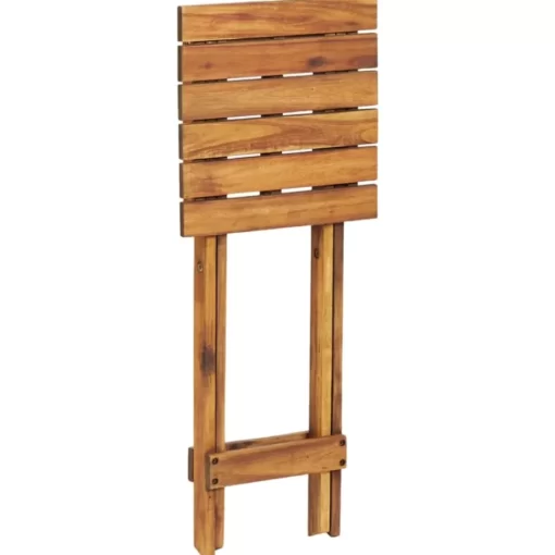 vidaXL Lawn & Garden* Plant Stand 11.8"X11.8"X26.4" Solid Acacia Wood