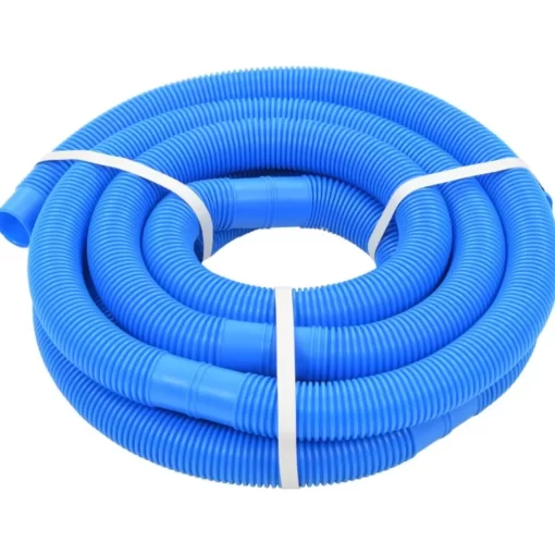 vidaXL Pool & Spa* Pool Hose With Clamps Blue 1.5" 19.7'