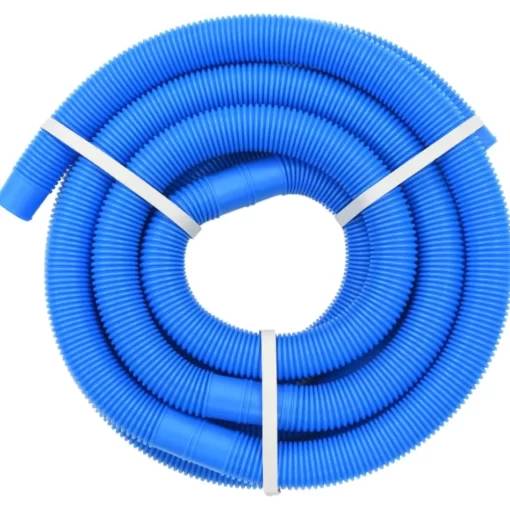 vidaXL Pool & Spa* Pool Hose With Clamps Blue 1.5" 19.7'