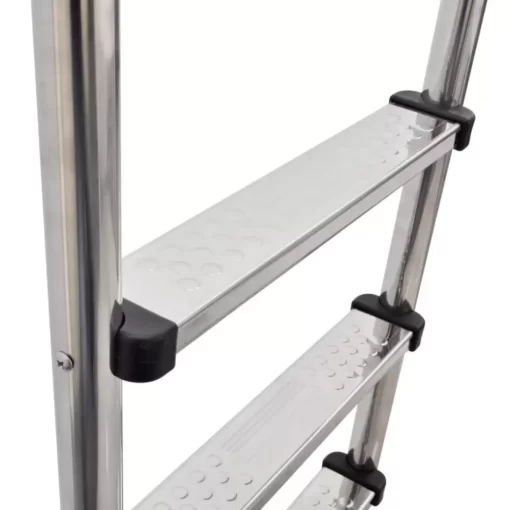 vidaXL Pool & Spa* Pool Ladder 3 Steps Stainless Steel 304 47.2"