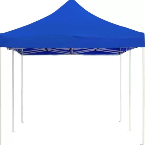 vidaXL Lawn & Garden* Professional Folding Party Tent Aluminum 19.7'X9.8' Blue