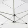 vidaXL Lawn & Garden* Professional Folding Party Tent Aluminum 9.8'X9.8' White