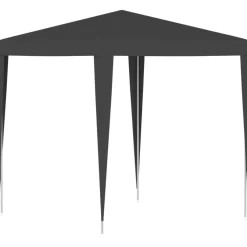 vidaXL Lawn & Garden* Professional Party Tent 6.6'X6.6' Anthracite