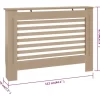 vidaXL Household Appliance Accessories* Radiator Cover 44.1