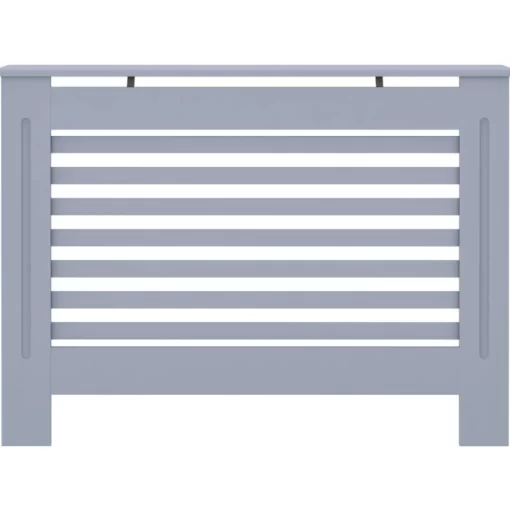 vidaXL Household Appliance Accessories* Radiator Cover Anthracite 44.1"X7.5"X31.9" Mdf