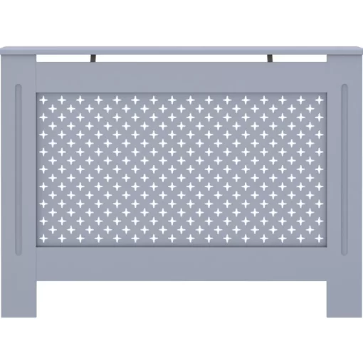 vidaXL Household Appliance Accessories* Radiator Cover Anthracite 44.1"X7.5"X31.9" Mdf