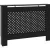 vidaXL Household Appliance Accessories* Radiator Cover Black 44.1