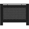 vidaXL Household Appliance Accessories* Radiator Cover Black 44.1