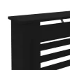 vidaXL Household Appliance Accessories* Radiator Cover Black 44.1