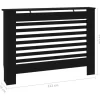 vidaXL Household Appliance Accessories* Radiator Cover Black 44.1