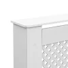 vidaXL Household Appliance Accessories* Radiator Cover White 44.1