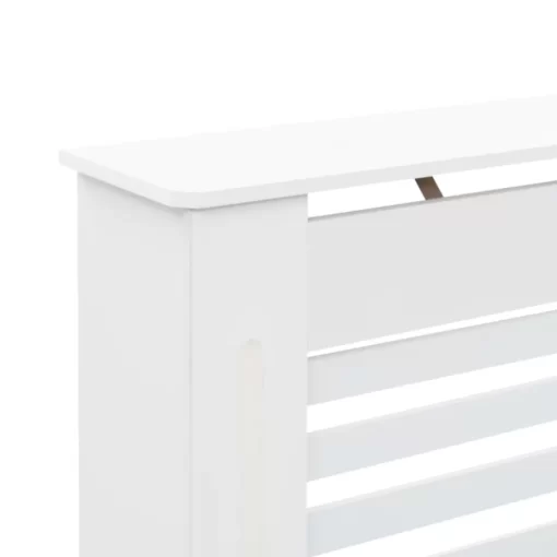 vidaXL Household Appliance Accessories* Radiator Cover White 44.1"X7.5"X32.1" Mdf