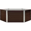 vidaXL Lawn & Garden* Raised Garden Bed Brown 50.8