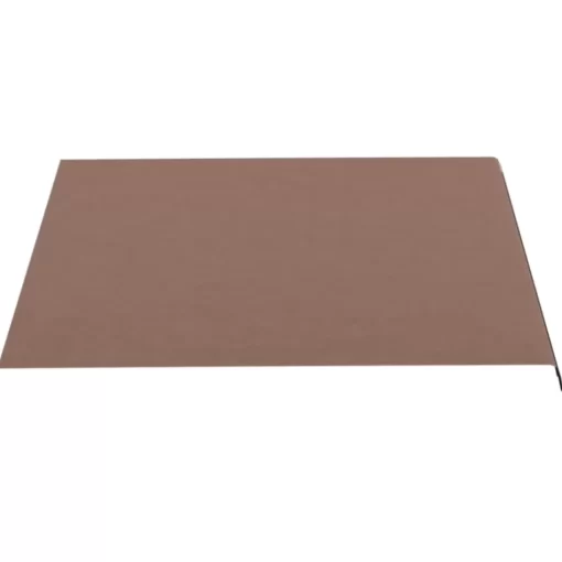 vidaXL Lawn & Garden* Replacement Fabric For Awning Brown 9.8'X8.2'