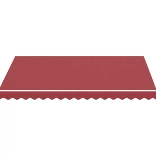 vidaXL Lawn & Garden* Replacement Fabric For Awning Burgundy Red 9.8'X8.2'