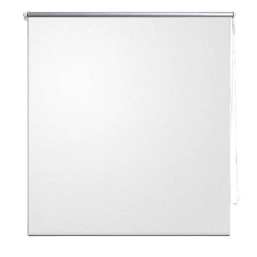 vidaXL Decor* Roller Blind Blackout 31.5"X90.6" White