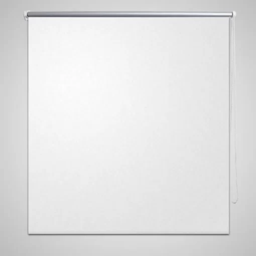 vidaXL Decor* Roller Blind Blackout 31.5"X90.6" White