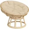 vidaXL Decor* Round Cushion Beige O 39.4