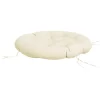 vidaXL Decor* Round Cushion Cream O 39.4