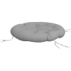 vidaXL Decor* Round Cushion Gray O 39.4