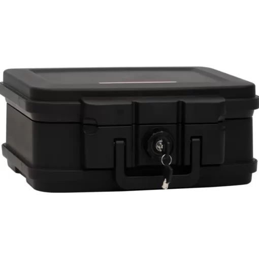 vidaXL Business & Home Security* Safe Box Black 15"X12.8"X6.5" Polypropylene