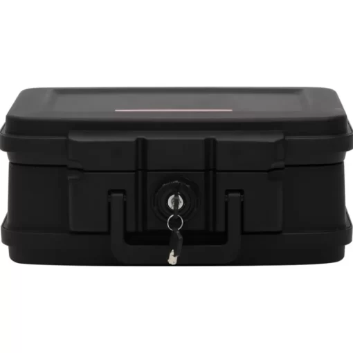 vidaXL Business & Home Security* Safe Box Black 15"X12.8"X6.5" Polypropylene