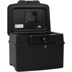 vidaXL Business & Home Security* Safe Box Black 17.3"X14.6"X13.4" Polypropylene