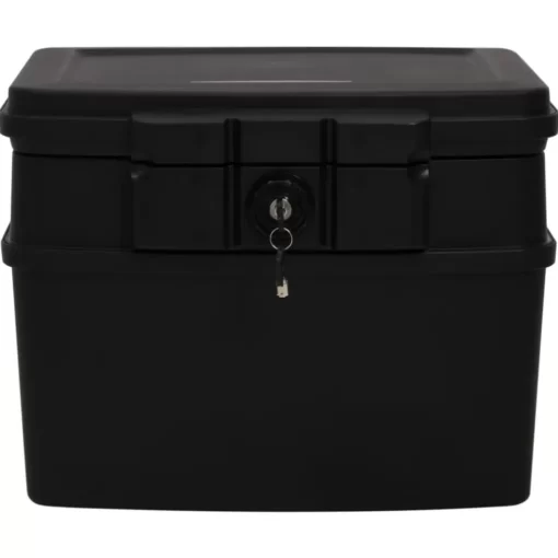 vidaXL Business & Home Security* Safe Box Black 17.3"X14.6"X13.4" Polypropylene