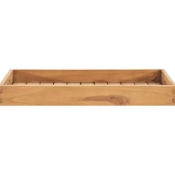 vidaXL Kitchen & Dining* Serving Tray 23.6"X13.8" Solid Wood Teak