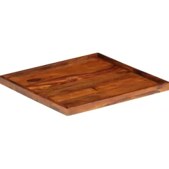 vidaXL Kitchen & Dining* Serving Tray Solid Sheesham Wood 19.7"X19.7"