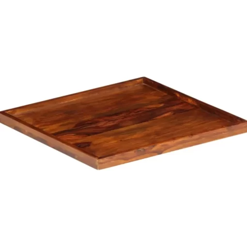 vidaXL Kitchen & Dining* Serving Tray Solid Sheesham Wood 19.7"X19.7"