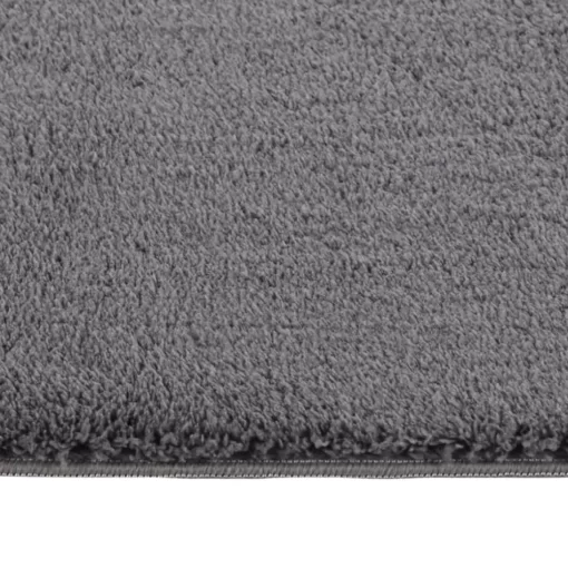 vidaXL Decor* Shaggy Rug Anthracite 4'X6' Polyester