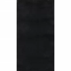 vidaXL Decor* Shaggy Rug Black 4'X6' Polyester