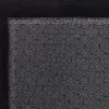 vidaXL Decor* Shaggy Rug Black 4'X6' Polyester