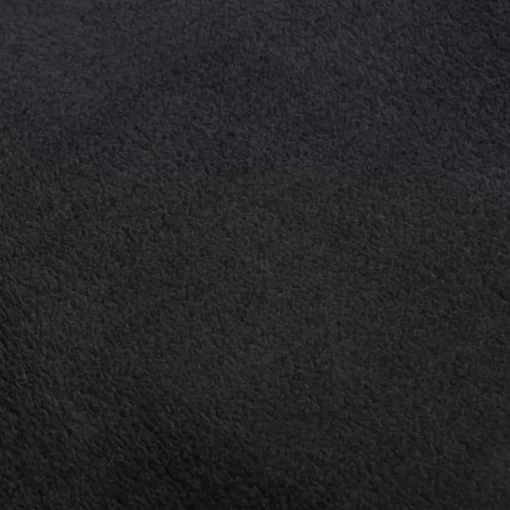 vidaXL Decor* Shaggy Rug Black 4'X6' Polyester