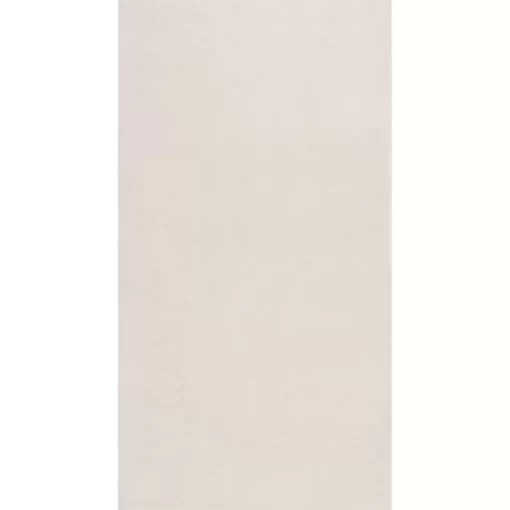 vidaXL Decor* Shaggy Rug Cream White 4'X6' Polyester