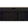 vidaXL Household Supplies* Shoe Bench With Cushion Black 40.9