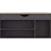 vidaXL Household Supplies* Shoe Bench With Cushion Gray 40.9