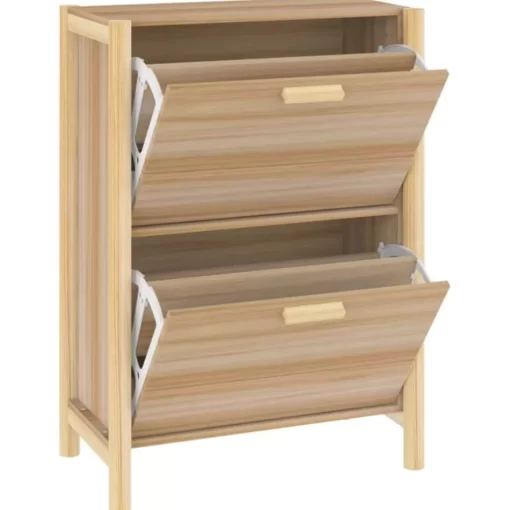 vidaXL Household Supplies* Shoe Cabinet 22.6"X13"X31.5" Engineered Wood