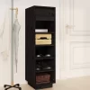 vidaXL Household Supplies* Shoe Cabinet Black 13.4