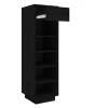 vidaXL Household Supplies* Shoe Cabinet Black 13.4