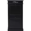 vidaXL Household Supplies* Shoe Cabinet Black 19.7