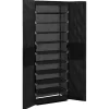 vidaXL Household Supplies* Shoe Cabinet Black 23.6